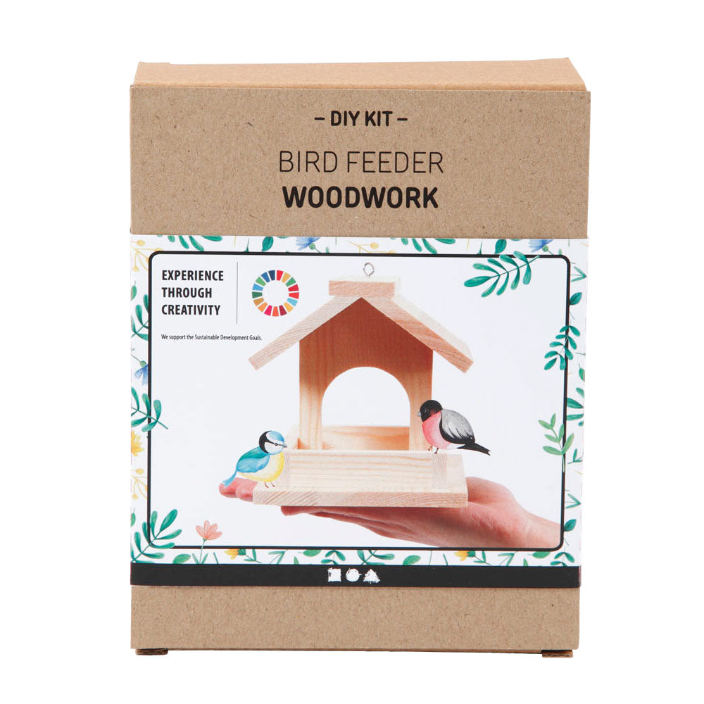 Entreprise créative https: www.ccobby.nl mangeoire à oiseaux house-h-12-5-cm-d-14-5-cm-w-11-5-cm-1-piece