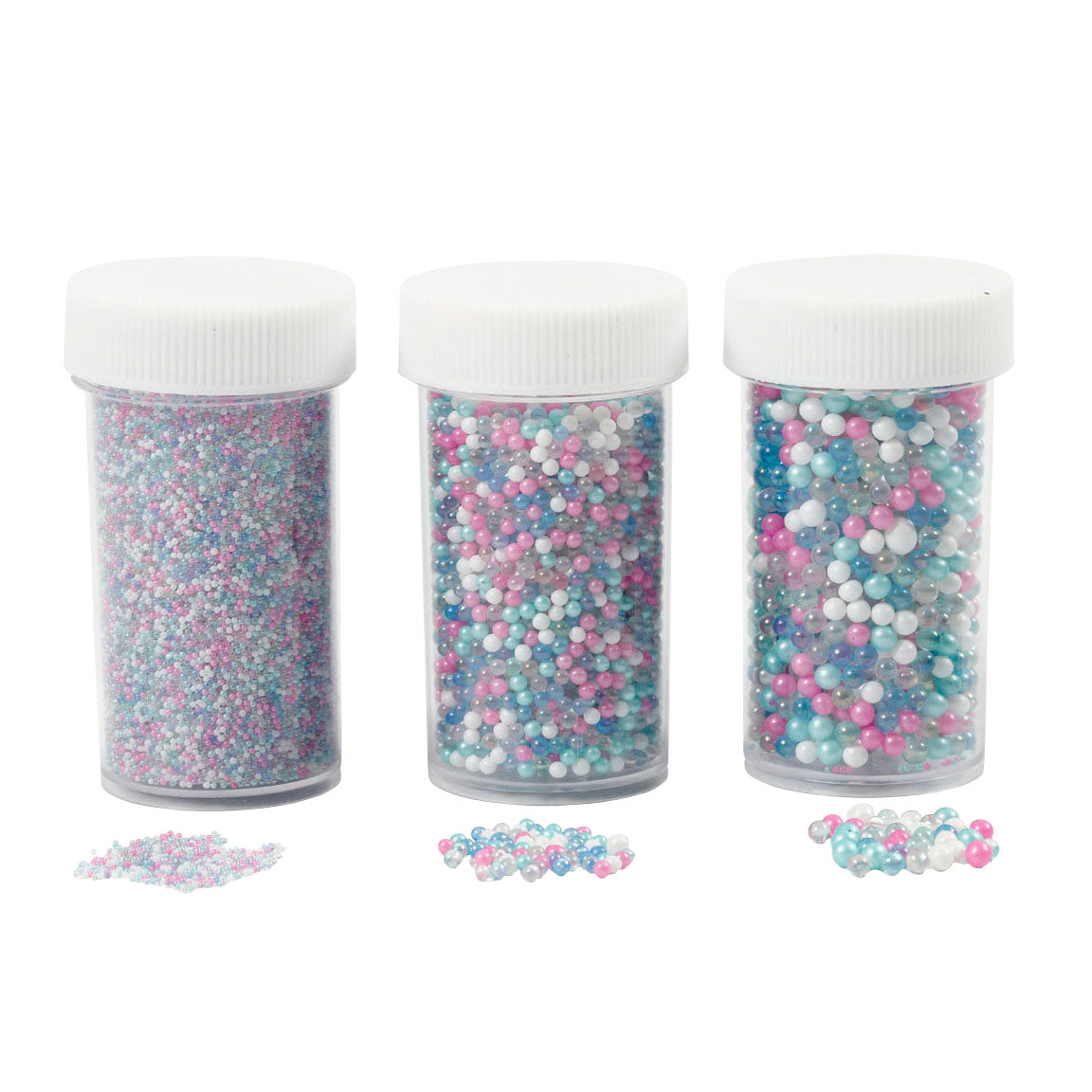 Creativ company mini pierres en verre, 3x45 grammes