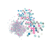 Creativ company mini pierres en verre, 3x45 grammes