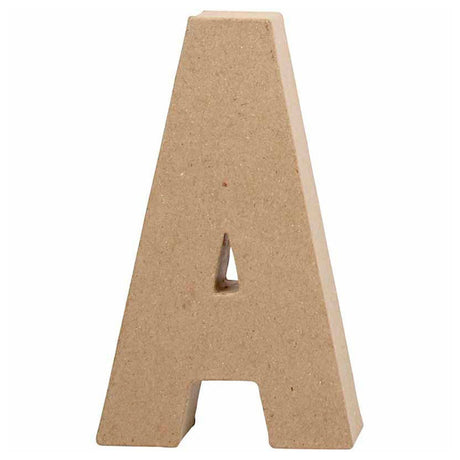 Lettre d'entreprise Creativ en papier mâché - a, 20,5 cm