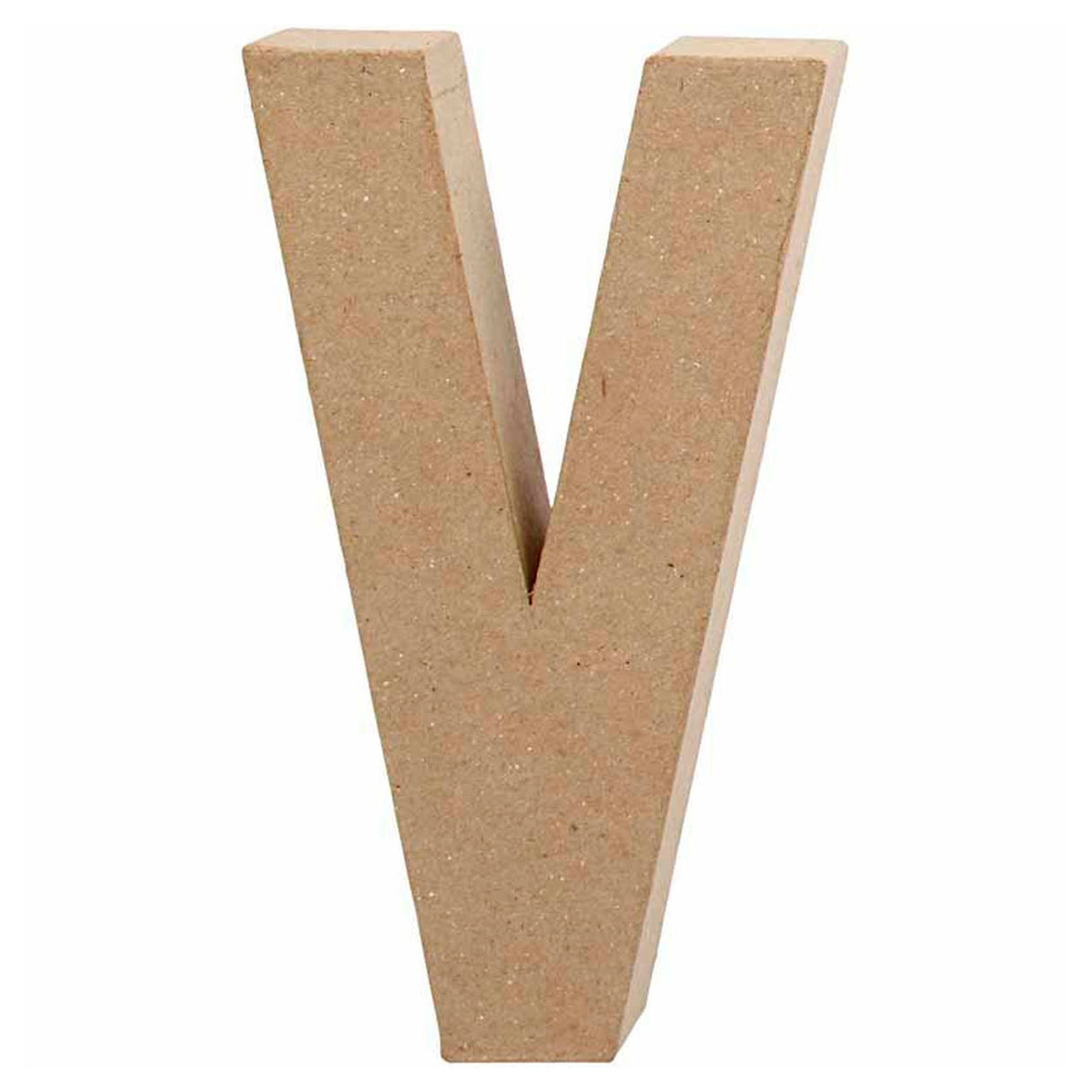 Lettre d'entreprise Creativ papier mâché - v, 20,5cm