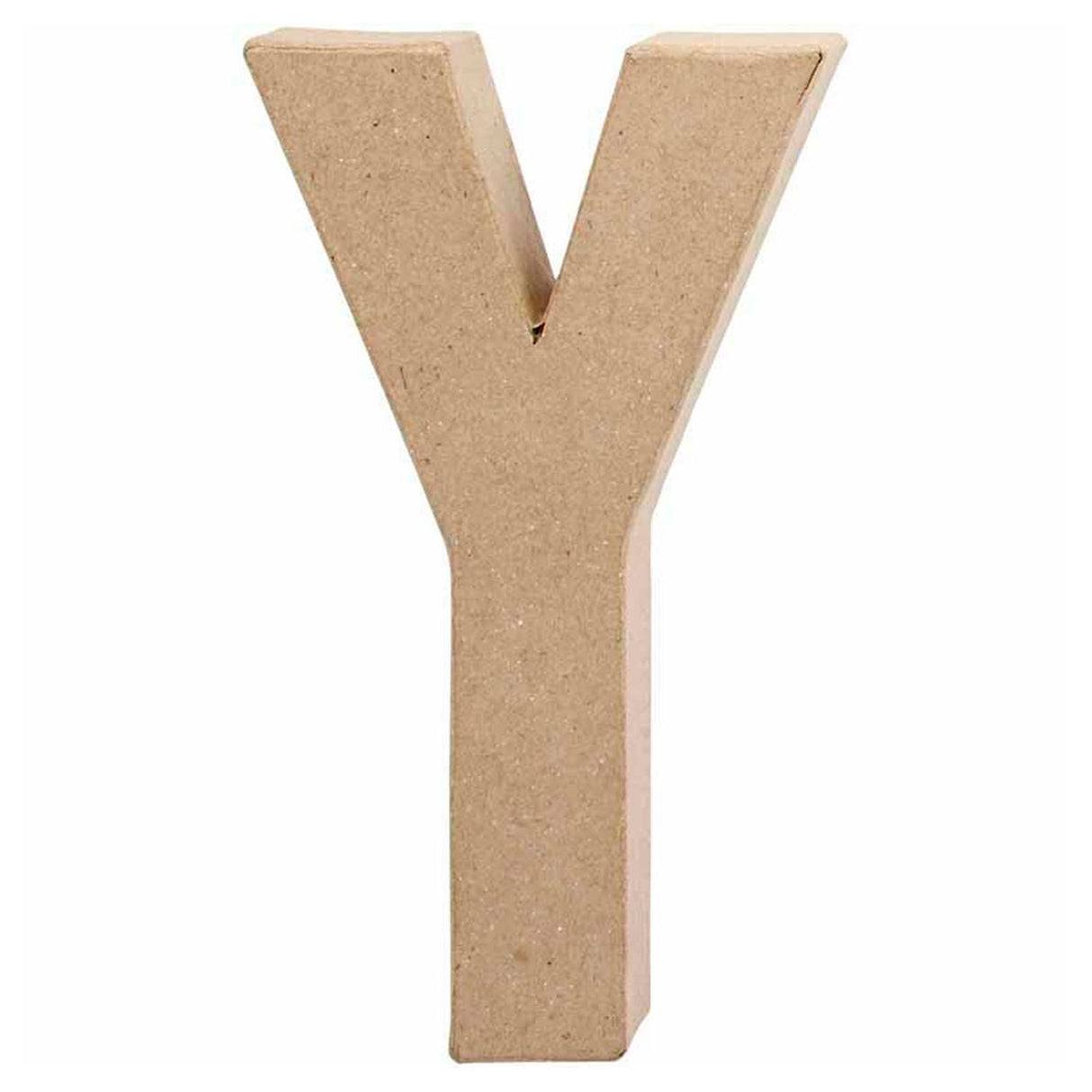 Lettre Papier -Maché - Y, 20,5 cm