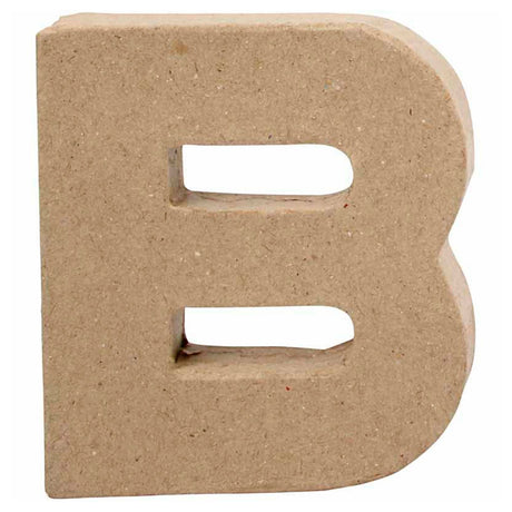 Lettre d'entreprise Creativ papier mâché - b, 10cm