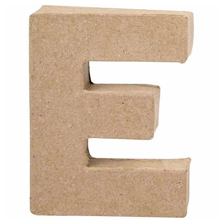 Lettre d'entreprise Creativ papier mâché - e, 10cm