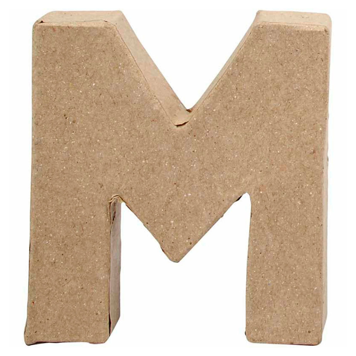 Lettre d'entreprise Creativ papier mâché - m, 10cm