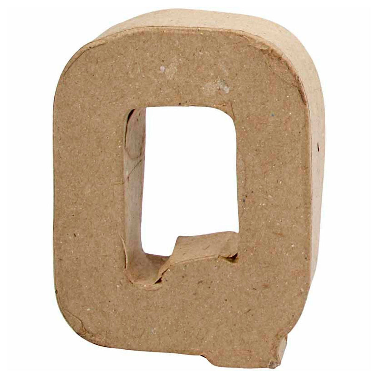 Lettre d'entreprise Creativ papier mâché - q, 10cm