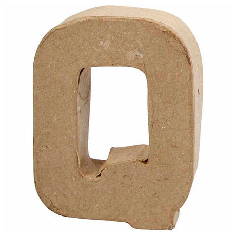 Lettre d'entreprise Creativ papier mâché - q, 10cm