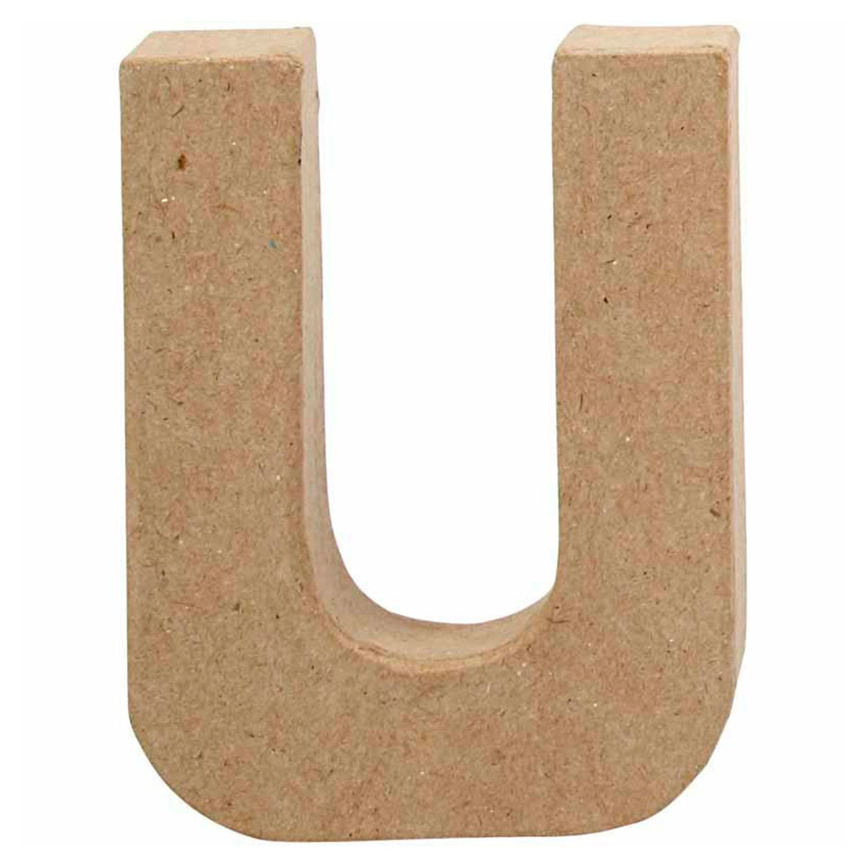 Lettre d'entreprise Creativ papier mâché - u, 10cm