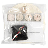 Société créative https: www.ccobby.nl horloge-avec-cadre-en-bois-d-15-cm-1-pièce