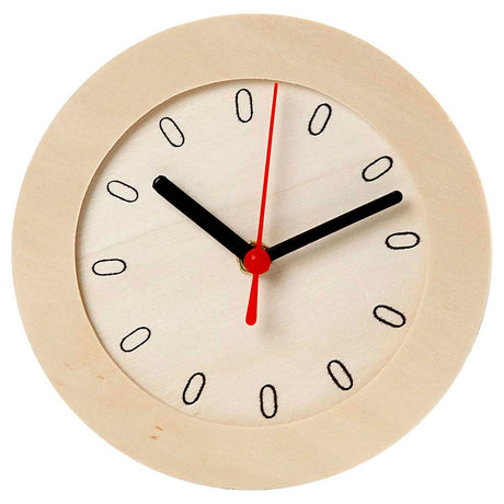 Société créative https: www.ccobby.nl horloge-avec-cadre-en-bois-d-15-cm-1-pièce