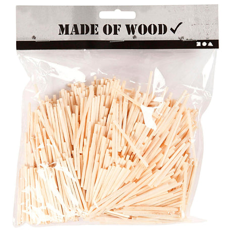 Société créative https : www.ccobby.nl matchsticks-l-48-mm-d-2-mm-850-piece-100-gr-1-box