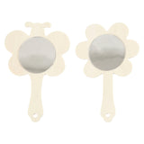 Société créative https : www.ccobby.nl miroir à main-h-13-9-cm-w-9-cm-2-piece-1-box