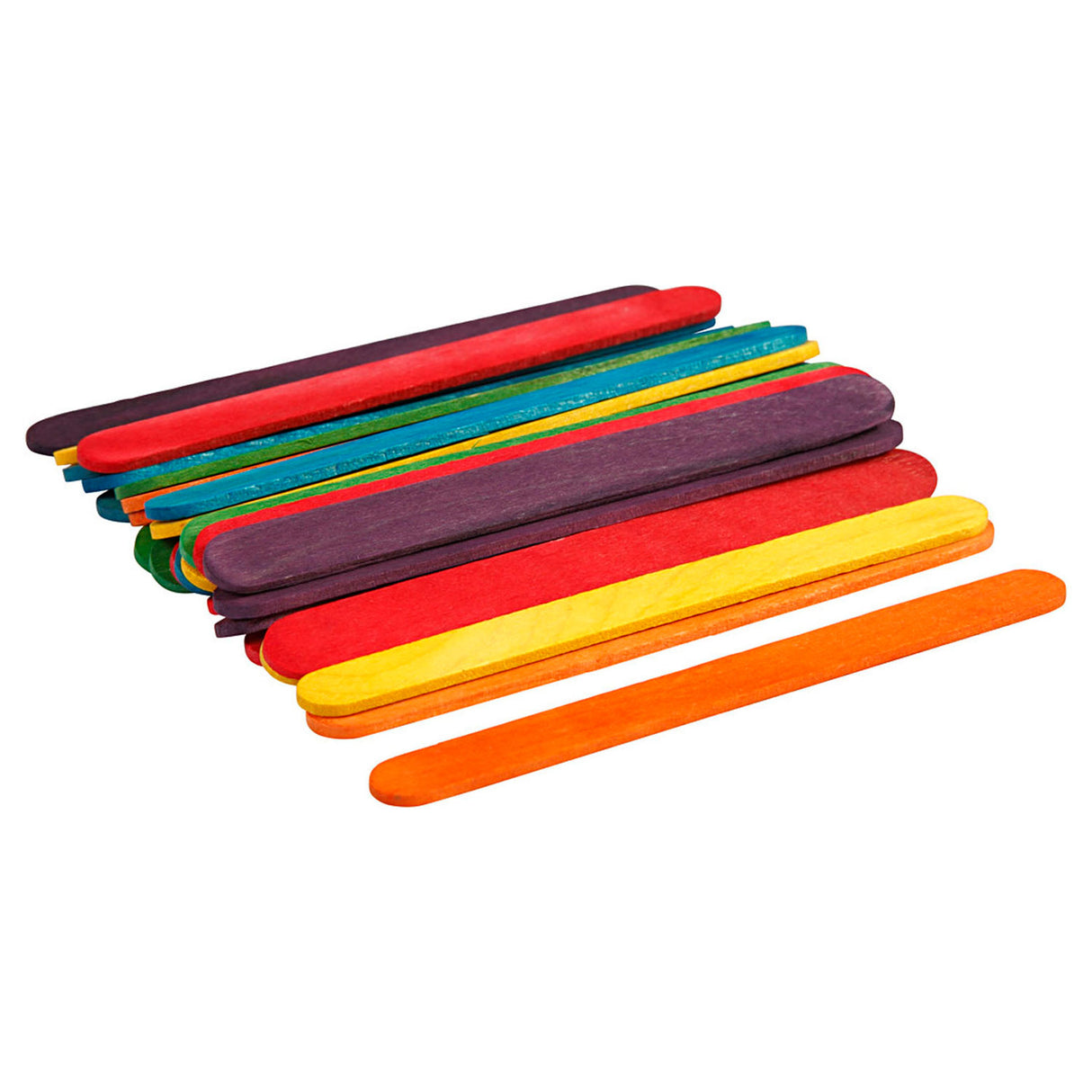 Entreprise créative https: www.ccobby.nl bâtons-en-bois-l-11-4-cm-l-10-mm-divers-couleurs-30-pièces-1-boîte