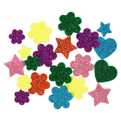 Société créative https : www.ccobby.nl foam-figures-stars-flowers-and-hearts-d-19-29-mm-100-div-1-doos