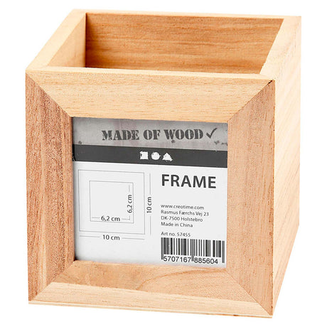 Société créative https: www.ccobby.nl plumier-taille-10x10x10-cm-taille du trou-6-2x6-2-cm-1-pièce