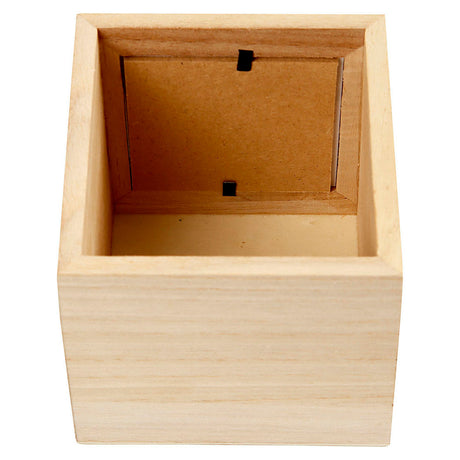 Société créative https: www.ccobby.nl plumier-taille-10x10x10-cm-taille du trou-6-2x6-2-cm-1-pièce