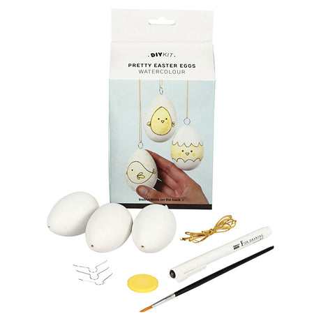 Creativ company ensemble d'aquarelles oeufs de Pâques