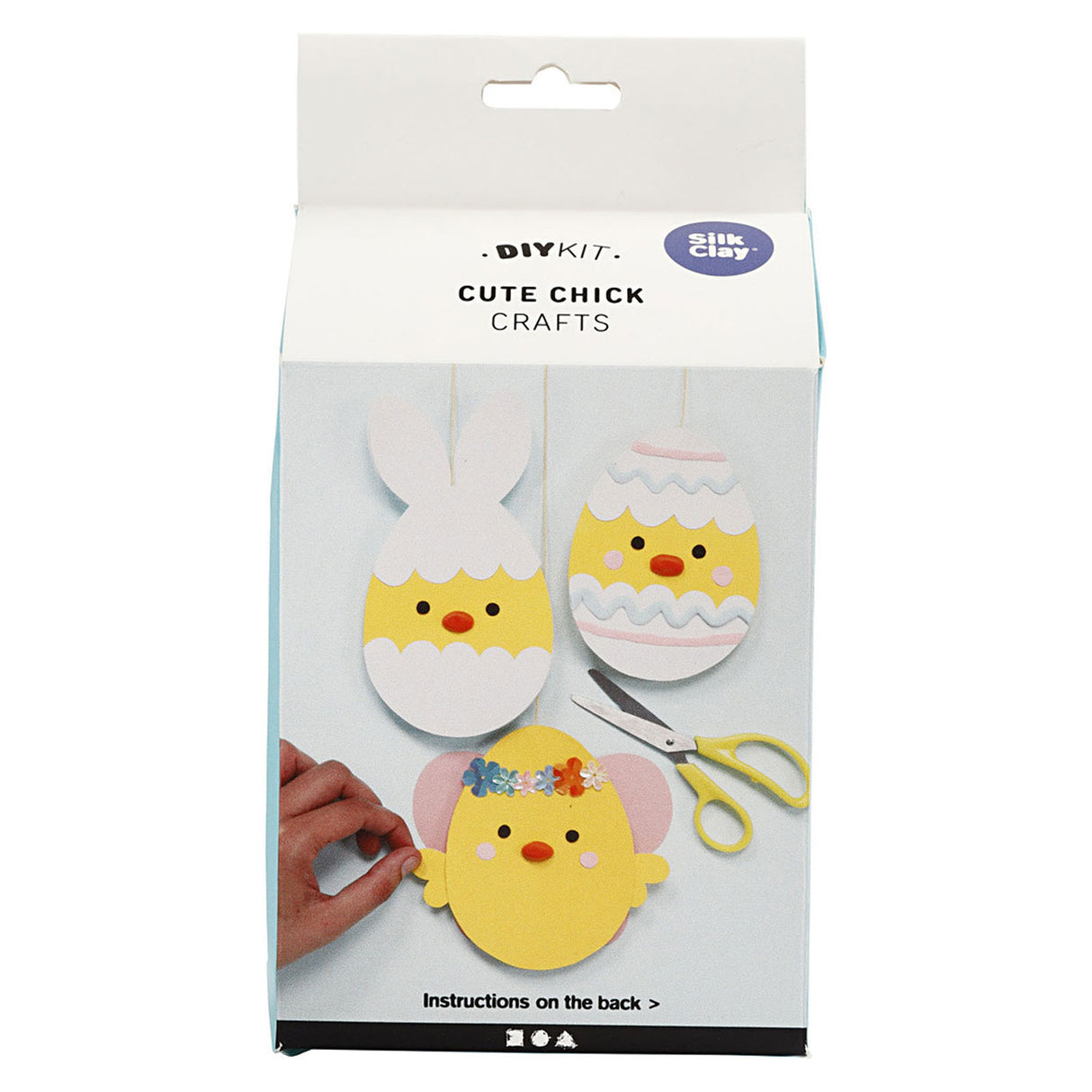 Société créative https : www.cchobby.nl mini-hobbyset-decorations-of-paper-cardboard-with-decoration-1-set