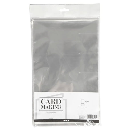 Sacs en cellophane Creativ company, 23 x 17 cm, 50 pcs.