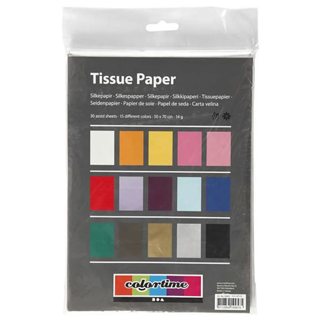 Entreprise créative https: www.ccobby.nl tissu-papier-feuille-50x70-cm-17-gr-divers-colors-15x2-sheet-30-sheet-1-box