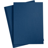 Papier Blauw A4 110gr, 20st.