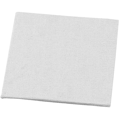 Société créative http: www.ccobby.nl toile-panneau-dimensions-10x10-cm-épaisseur-3-mm-280-gr-blanc-1-pièce