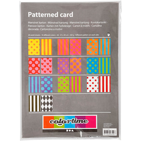 Entreprise créative https: www.ccobby.nl imprimé-karton-a4-sheet-210x297-mm-250-gr-diverse-colours-20-div-vellen-1-doos