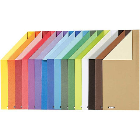 Société créative https : www.cchobby.nl color-bar-paper-a4-vel-210x297-mm-100-gr-16-div-vellen-1-doos
