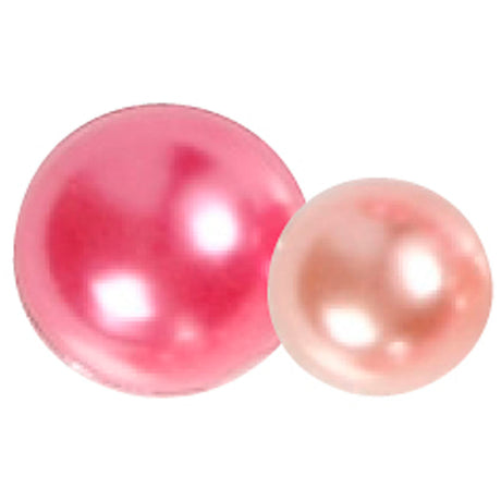Creativ company perles demi-bâtons roses 2-8mm, 140pcs.