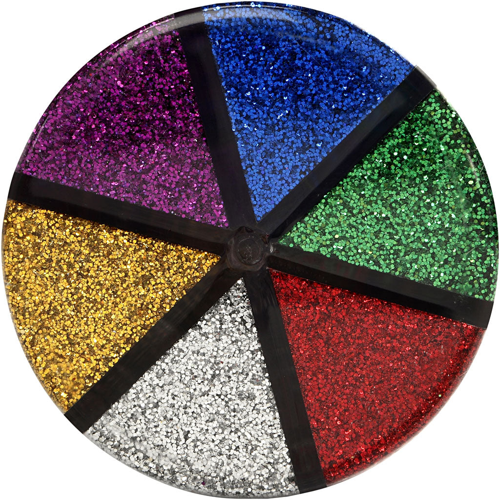 Creativ Company Glitter Color, 6x13gr