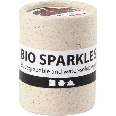 Creativ Company Bio Glitter rose, 10gr