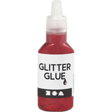 Creativ Company Glitter Glue Red, 25 ml