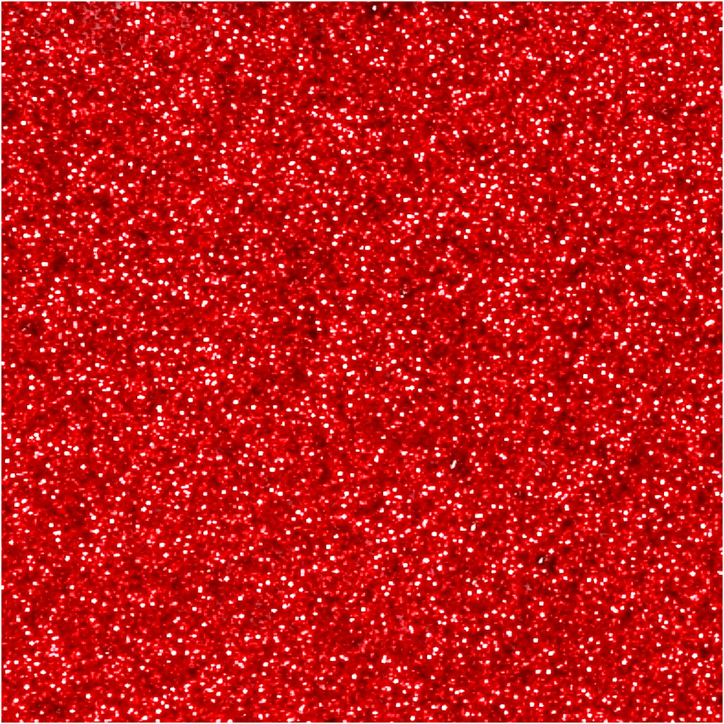 Creativ Company Glitter Glue Red, 25 ml