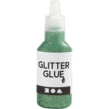 Kreativfirma Glitter Kleber Grün, 25ml