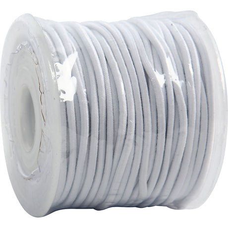 Épaisseur élastique 2 mm blanc, 25m