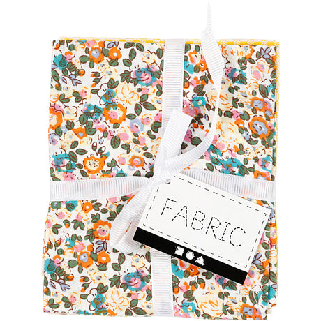 Tissu patchwork Creativ company jaune 45x55cm, 4 pcs.