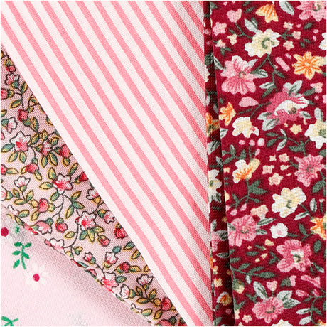 Entreprise créative https: www.ccobby.nl patchwork-fabric-size-45x55-cm-100-gr-pink-4-piece-1-ball