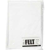 Hobby Feutre Blanc A4, 10 Feuilles