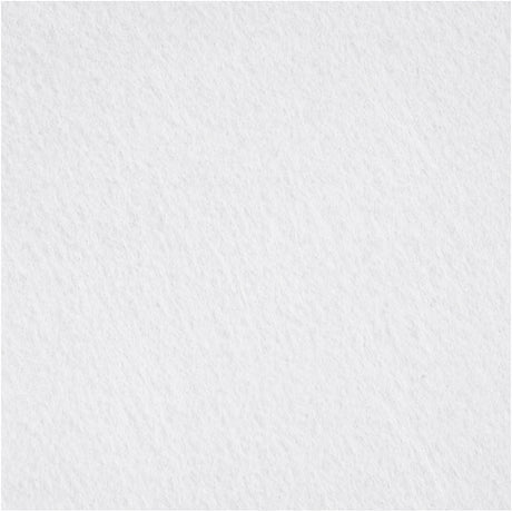 Creativ company hobby feutre blanc a4, 10 feuilles