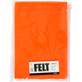 Creativ company hobby feutre orange A4, 10 feuilles