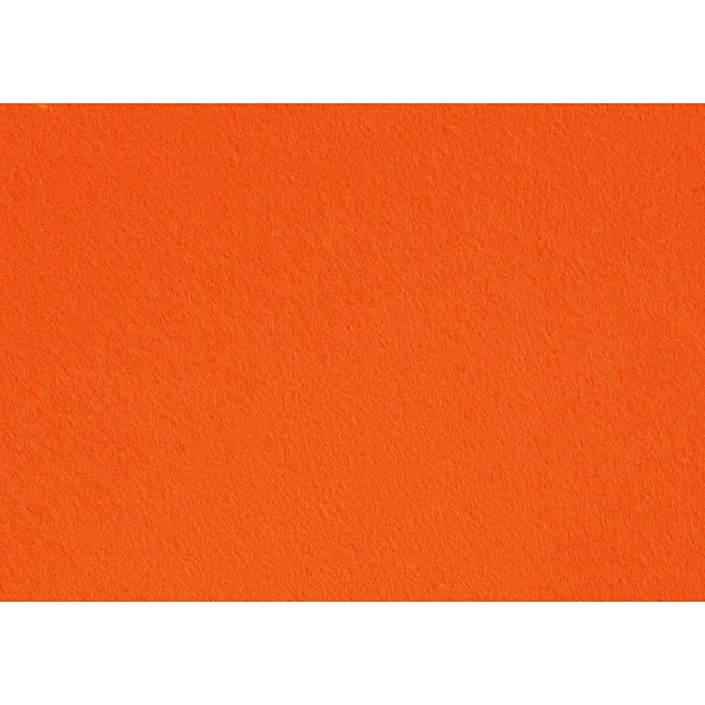 Creativ company hobby feutre orange A4, 10 feuilles