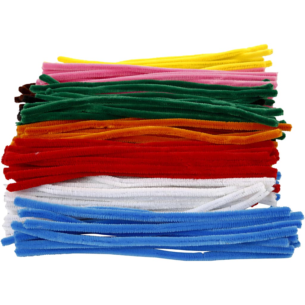 Chenille Wire Color 30cm, 200st.