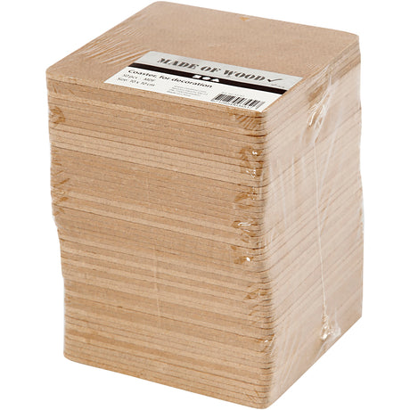 Société créative https : www.ccobby.nl coasters-size-10x10-cm-thickness-3-mm-50-piece-1-box