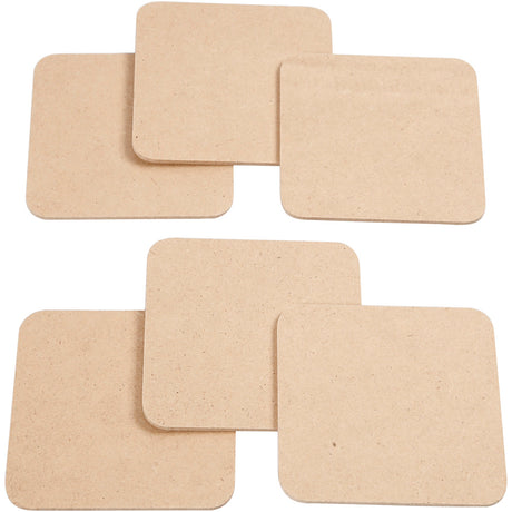 Société créative https : www.ccobby.nl coasters-size-10x10-cm-thickness-3-mm-50-piece-1-box