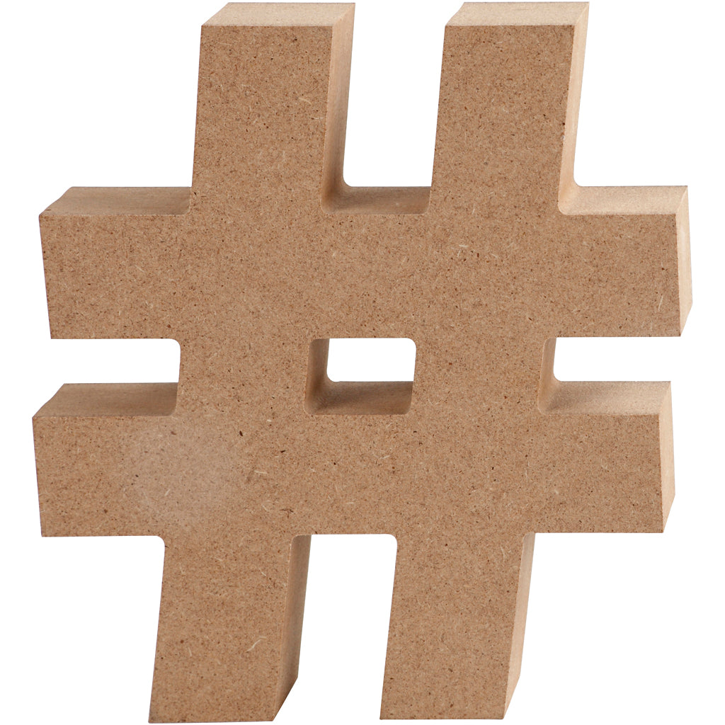 Symbole de l'entreprise créative # mdf 13cm, 1pièce.