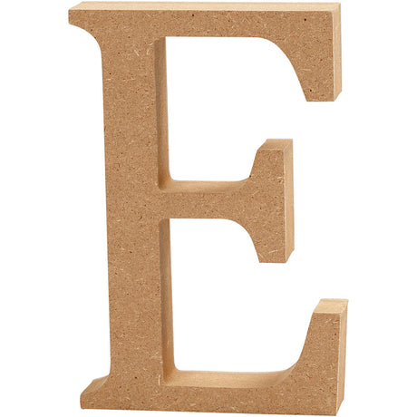 Creativ Company Letter E MDF 13cm, 1er.
