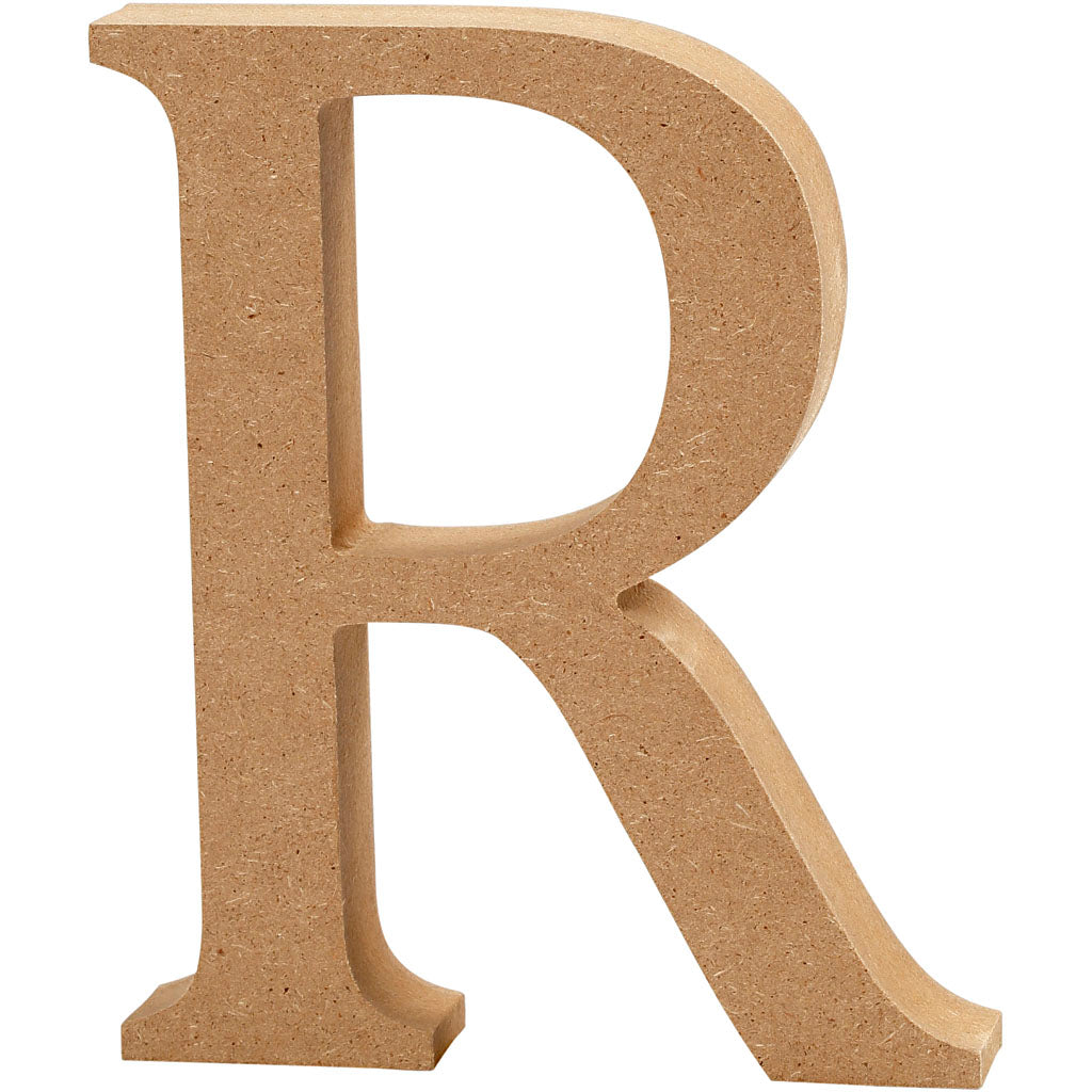 Creative Company Letter R MDF 13cm, 1: a.