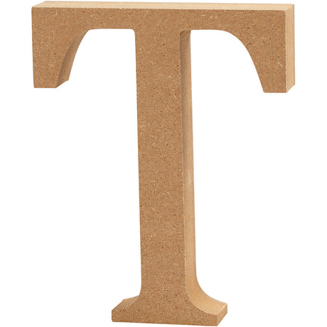 Creativ Company Letter T MDF 13cm, 1er.