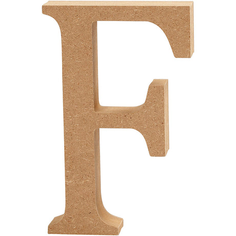 Creativ Company Letter F MDF 8cm, 1er.
