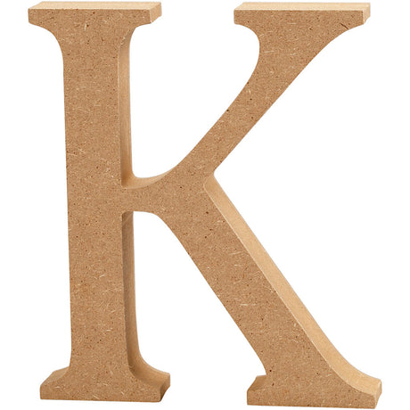 Creativ Company Letter K MDF 8cm, 1er.